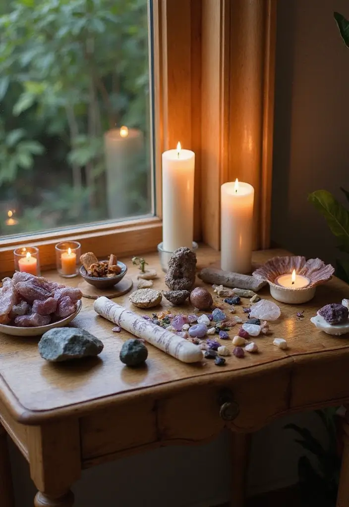 10 Creative DIY Meditation Room Ideas That Will Make You Say 'I Can Do That!' (Check Out #3!) - 10. Creating a Personal Altar