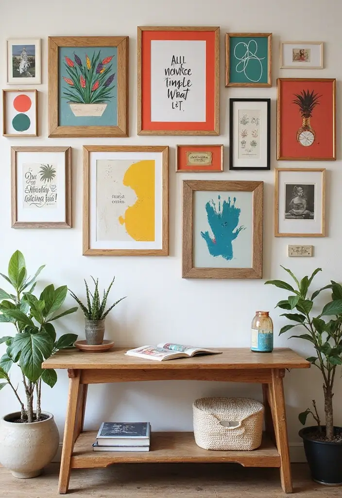10 Creative DIY Meditation Room Ideas That Will Make You Say 'I Can Do That!' (Check Out #3!) - 3. Inspirational Wall Art