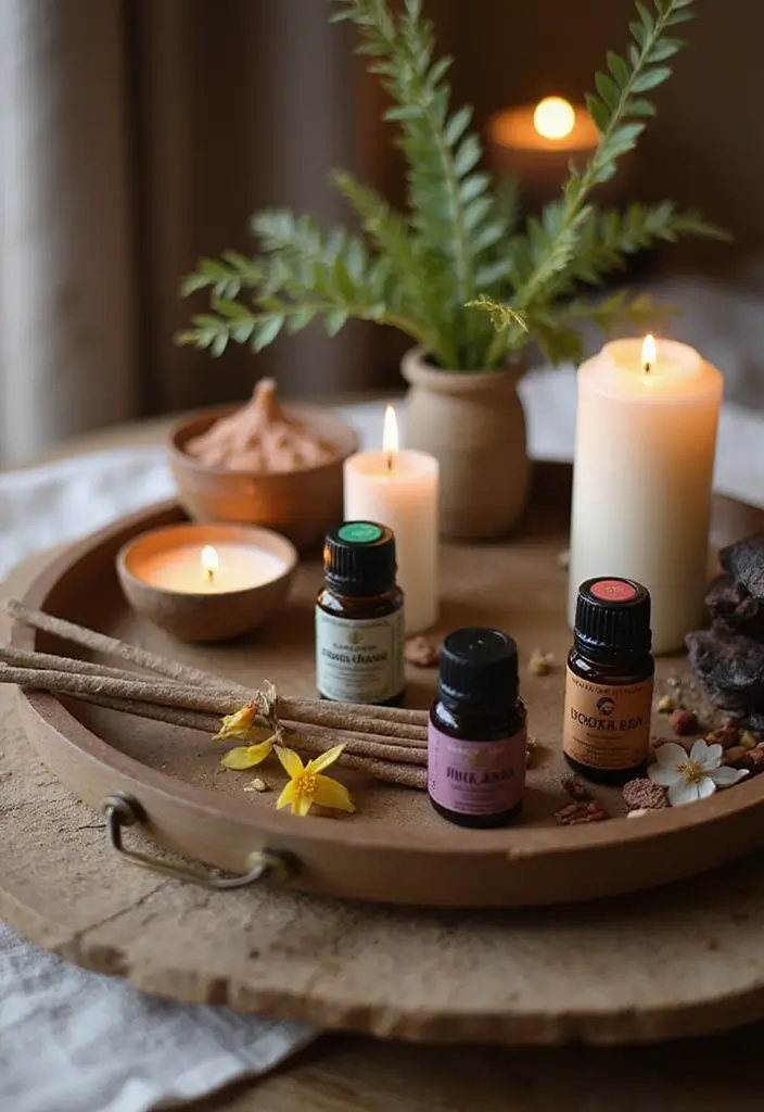 10 Creative DIY Meditation Room Ideas That Will Make You Say 'I Can Do That!' (Check Out #3!) - 5. Aromatherapy Station