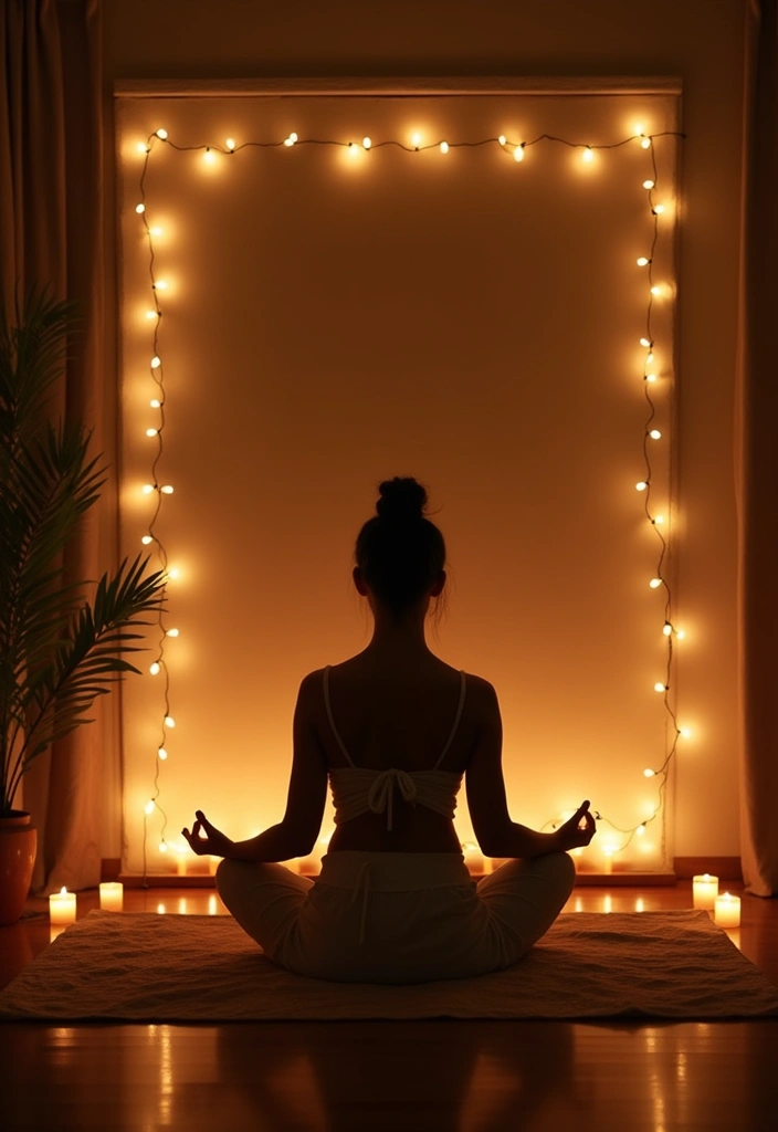 10 Creative DIY Meditation Room Ideas That Will Make You Say 'I Can Do That!' (Check Out #3!) - 6. Soft Lighting Solutions