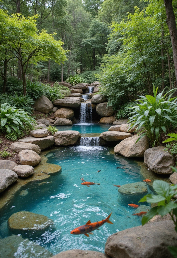11 Gorgeous Gabion Water Feature Ideas That Will Bring Serenity to Your Garden! - 11. Gabion Waterfall Pool