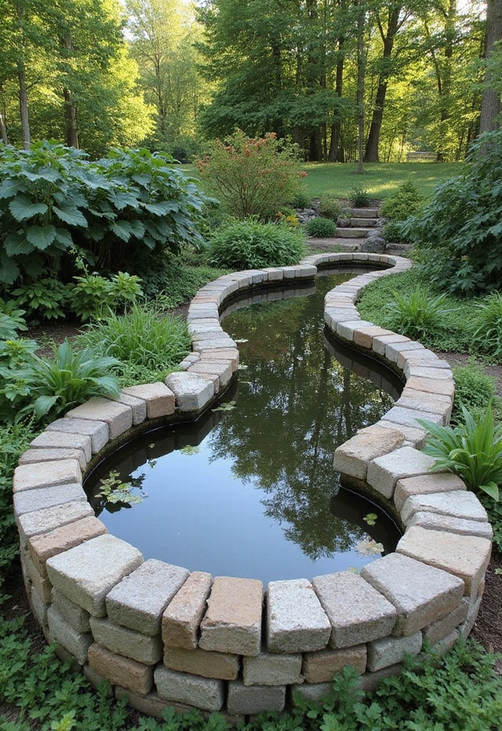 11 Gorgeous Gabion Water Feature Ideas That Will Bring Serenity to Your Garden! - 8. Gabion Water Mirror