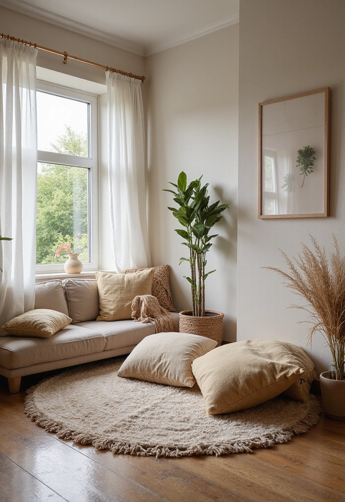 12 Mind-Blowing Meditation Room Ideas to Create Your Personal Zen Oasis (You Won't Believe #5!) - 3. Cozy Corner
