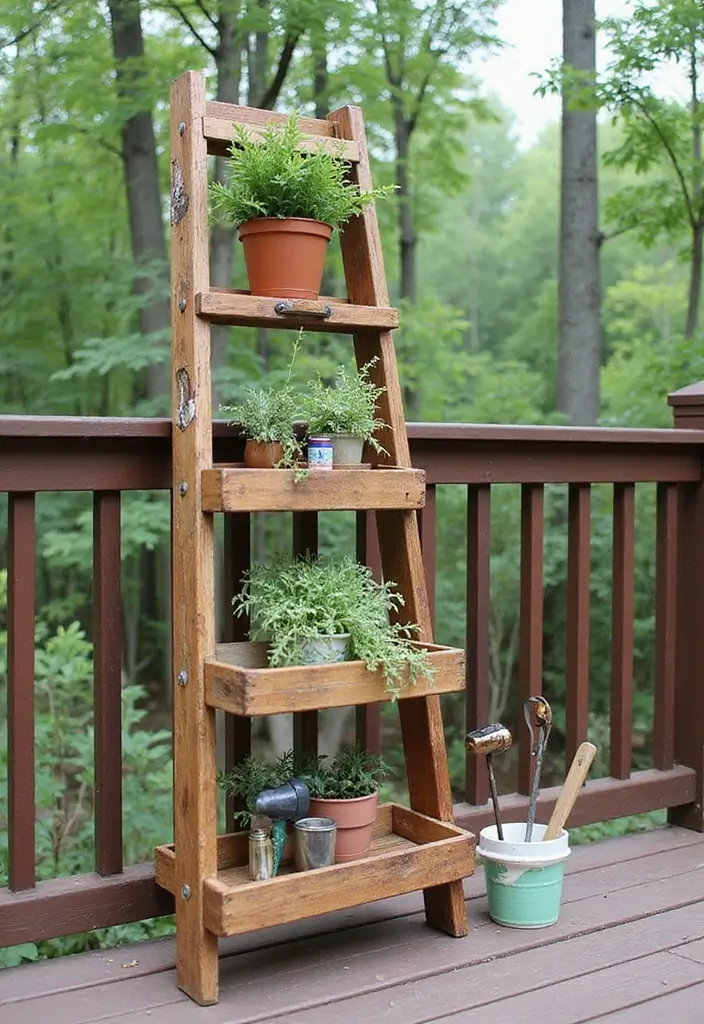 13 Deck Storage Hacks for a Stunning Outdoor Look (Wait Until You See #5!) - 10. DIY Storage Solutions