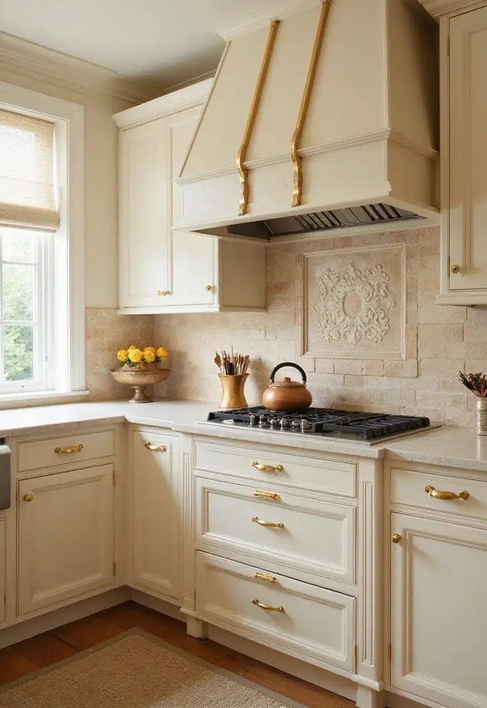 13 Elegant Kitchen Cabinet Colors That Exude Luxury (You’ll Want Them All!) - 11. Creamy Ivory