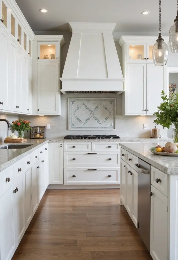13 Elegant Kitchen Cabinet Colors That Exude Luxury (You’ll Want Them All!) - 4. Classic White