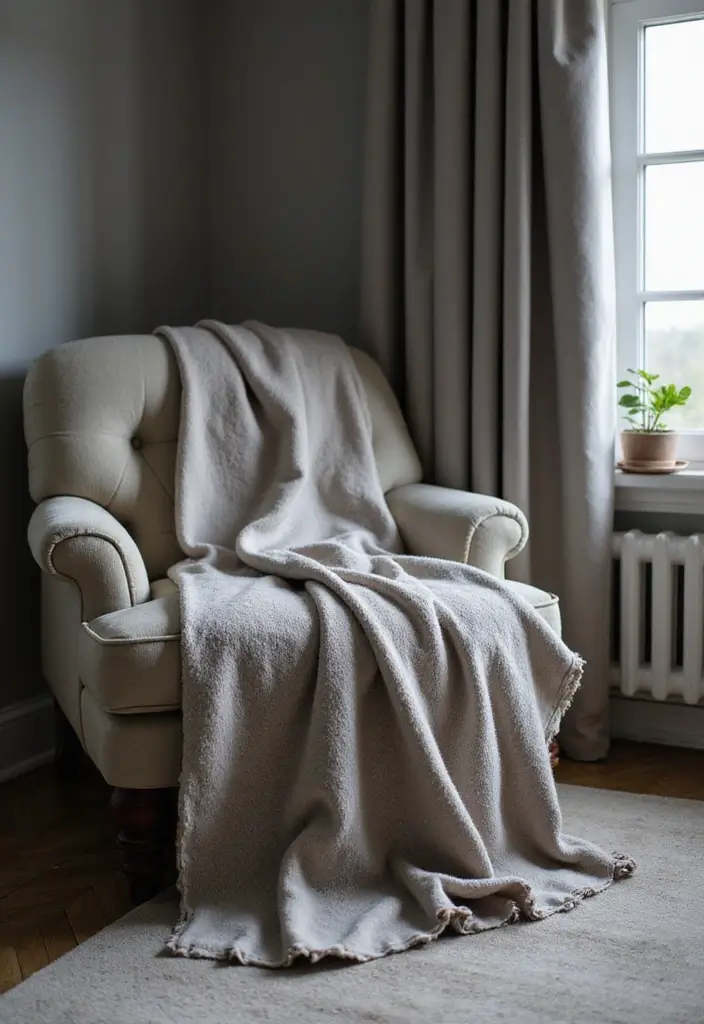 13 Luxurious Grey Bedroom Textiles That'll Make You Feel Like Royalty! - 1. Cashmere Blend Throws