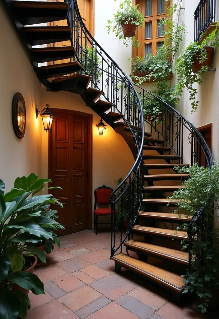 13 Vintage Staircase Styles That Bring Timeless Charm to Your Home (#5 Is Stunning!) - 4. Elegant Spiral Staircases