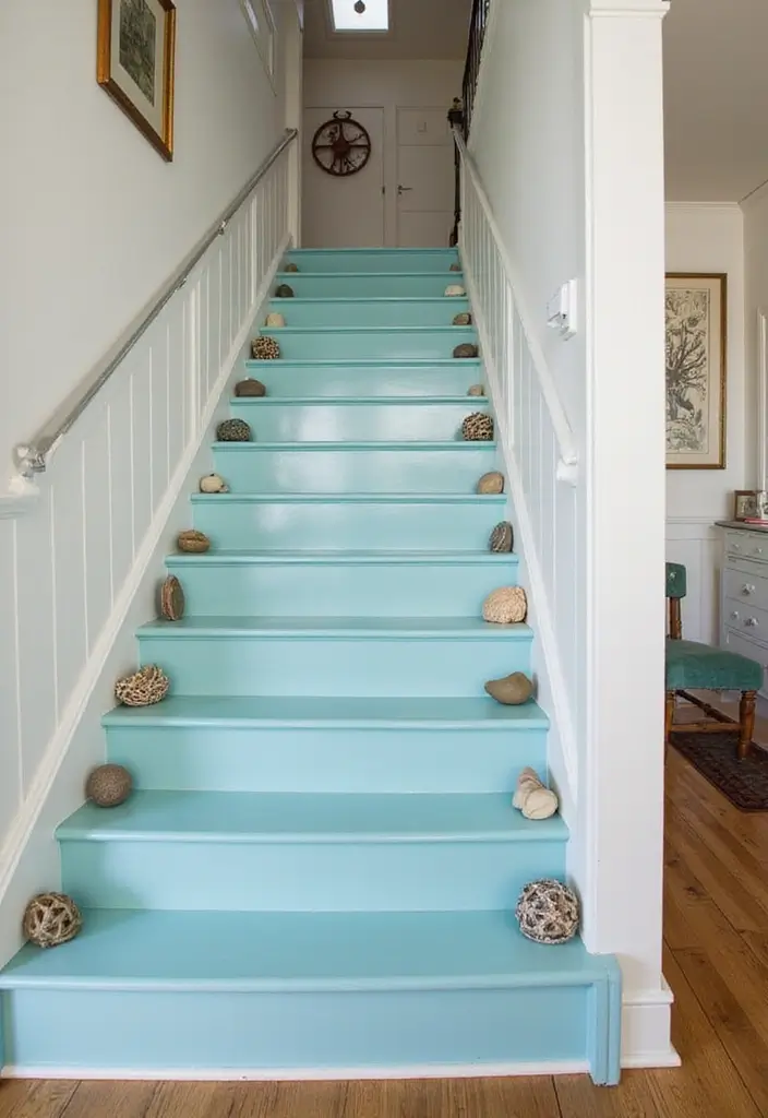 13 Vintage Staircase Styles That Bring Timeless Charm to Your Home (#5 Is Stunning!) - 9. Nautical-Inspired Designs