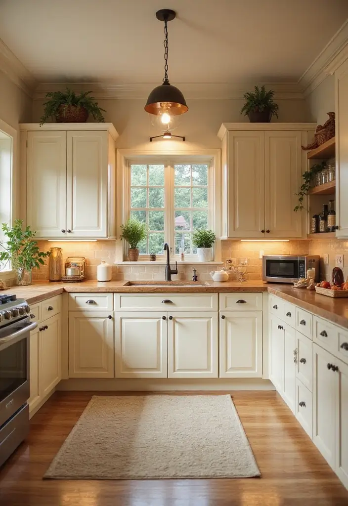 14 Classic Kitchen Cabinet Colors That Will Never Go Out of Style! - 6. Creamy Beige