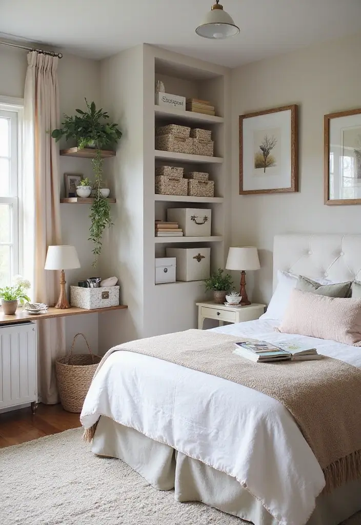 14 Cozy Spring Bedroom Decor Tips That Will Make Your Space Feel Like a Retreat! - 14. Keep it Organized