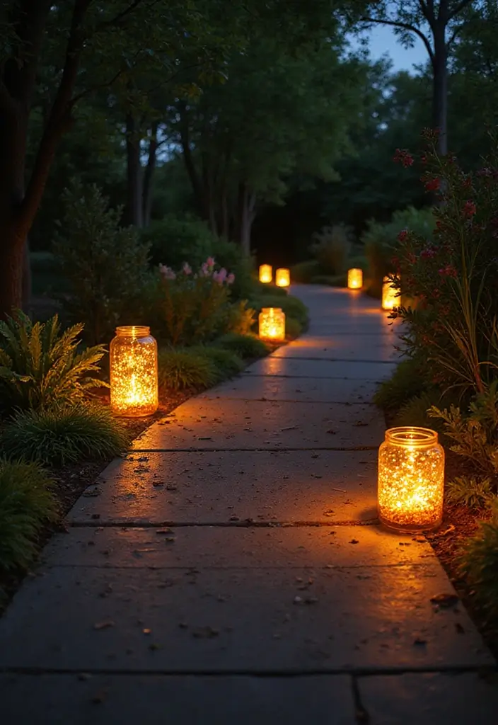 14 Magical Driveway Lighting Designs That Will Brighten Your Path! - 13. Firefly Garden Lights