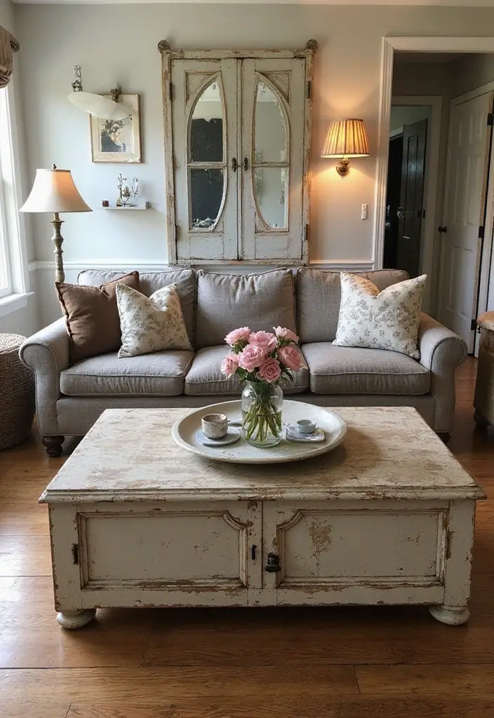 15 DIY Coffee Table Ideas That Are So Easy, You’ll Want to Make Them All This Weekend! - 7. Repurposed Door Coffee Table