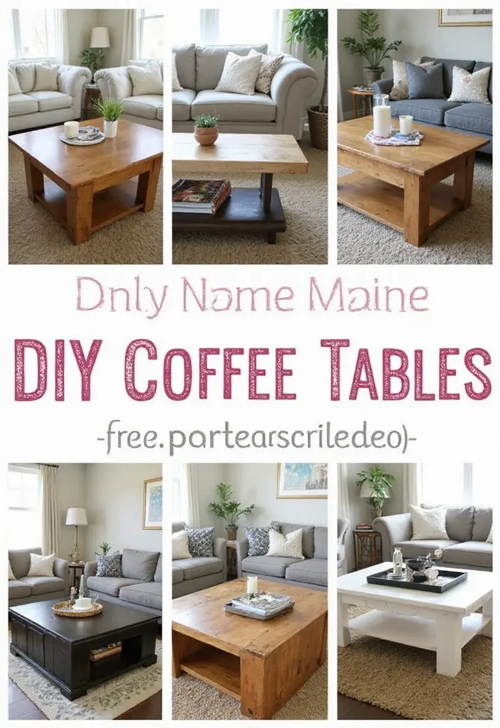 15 DIY Coffee Table Ideas That Are So Easy, You’ll Want to Make Them All This Weekend! - Conclusion