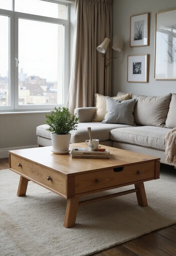 15 Designer Coffee Tables That Are Worth Every Penny (And How to Style Yours Like a Pro!) - 11. The Multi-Functional Marvel