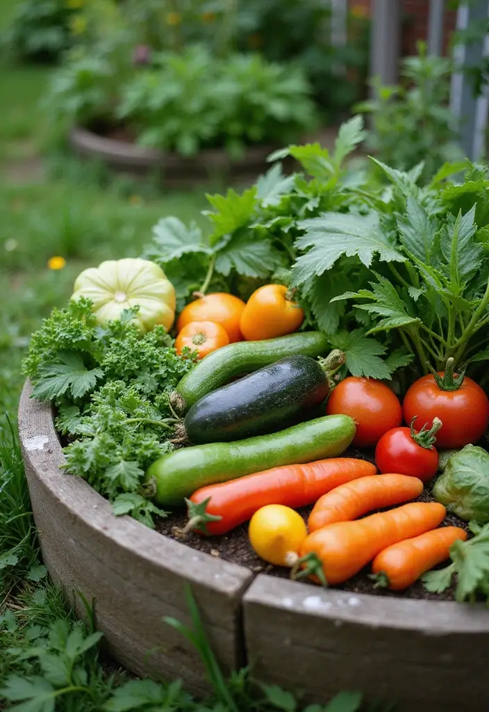 15 Eco-Friendly Round Garden Ideas That Will Save the Planet (and Your Wallet!) - 1. Circular Raised Garden Beds