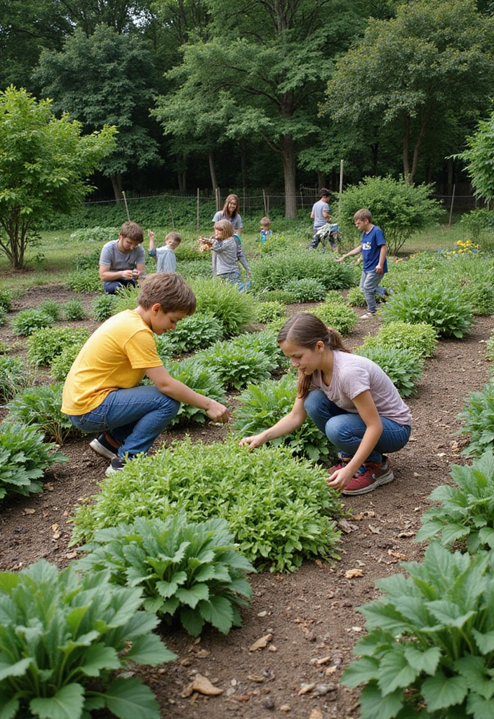15 Eco-Friendly Round Garden Ideas That Will Save the Planet (and Your Wallet!) - 14. Community Round Gardens