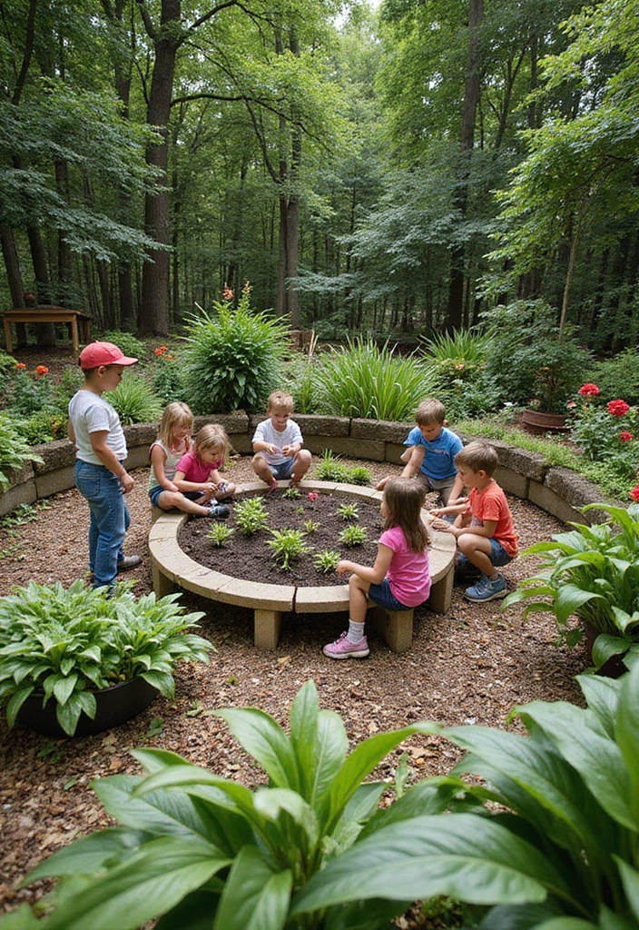 15 Eco-Friendly Round Garden Ideas That Will Save the Planet (and Your Wallet!) - 15. Circular Outdoor Classrooms