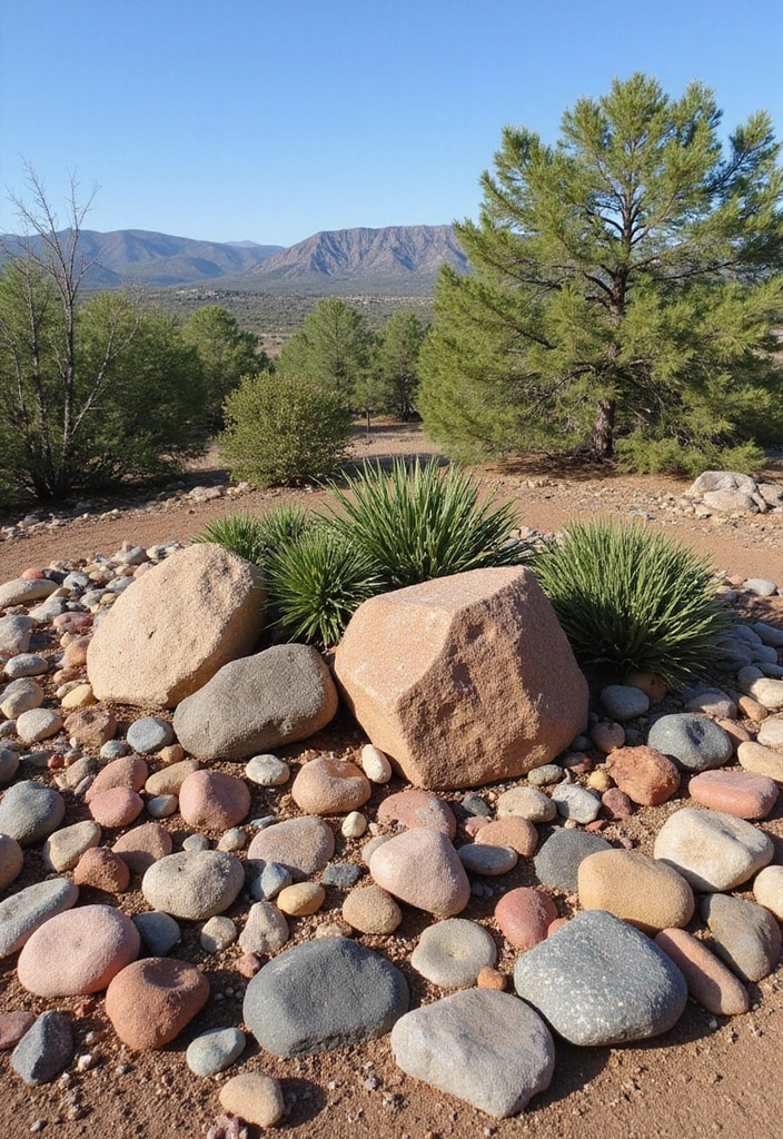 15 Eco-Friendly Round Garden Ideas That Will Save the Planet (and Your Wallet!) - 8. Rock Gardens in Circles