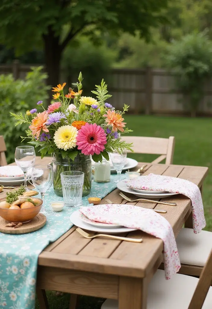 15 Outdoor Spring Decor Ideas That Will Make Your Patio the Envy of the Neighborhood (#9 Is a Game-Changer!) - 7. Festive Table Settings