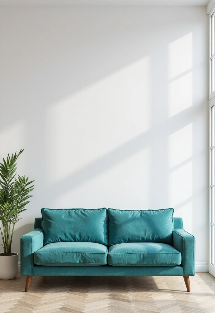 15 Stunning Colors That Complement Teal in Home Decor (You Won't Believe #8!) - 13. Bright White: Clean and Fresh