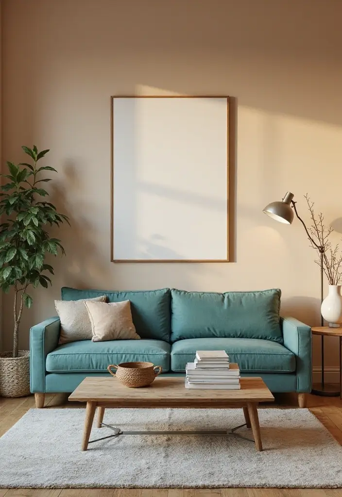 15 Stunning Colors That Complement Teal in Home Decor (You Won't Believe #8!) - 7. Warm Beige: Natural Harmony