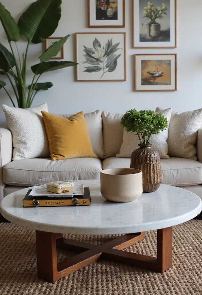 16 Luxury Coffee Table Ideas That Will Make Your Space Feel Like a High-End Hotel! - 9. Vintage Finds