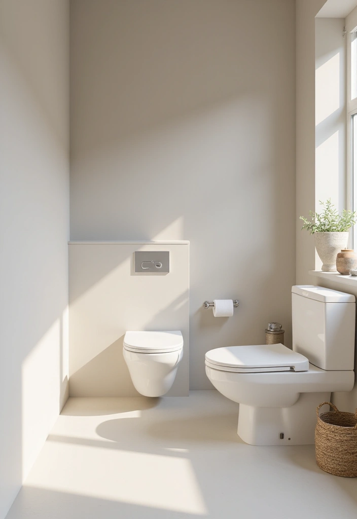 16 Minimalist Powder Room Ideas That Prove Less Is More (Your Zen Space Awaits!) - 15. Play with Angles