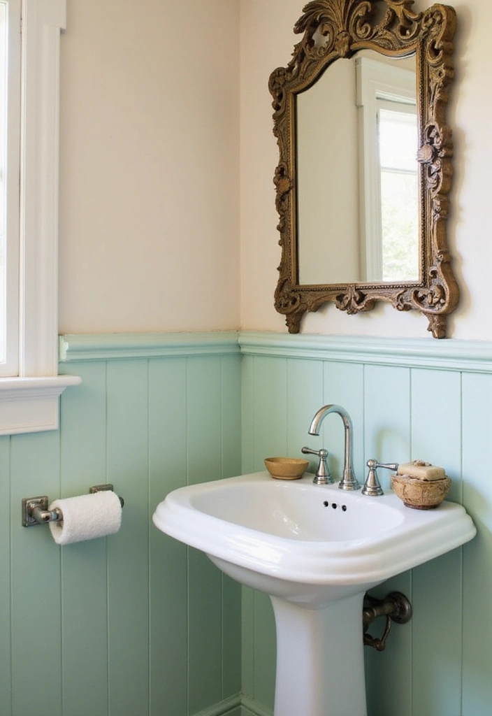 17 Chic Vintage Bathroom Ideas That Will Make You Feel Like Royalty! - 2. Elegant Pedestal Sinks