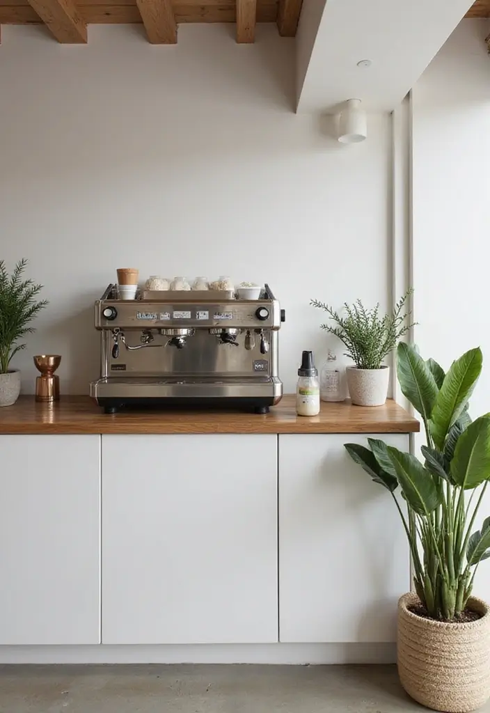 17 Elegant Coffee Bar Styles That Will Elevate Your Entertaining Game (Wait Until You See #4!) - 1. Minimalist Elegance