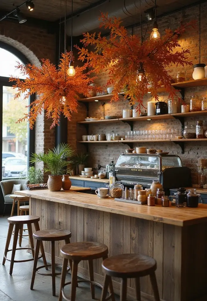 17 Elegant Coffee Bar Styles That Will Elevate Your Entertaining Game (Wait Until You See #4!) - 17. Seasonal Theme