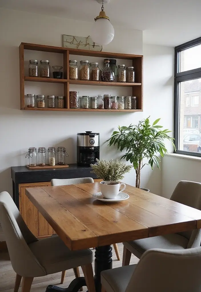 17 Elegant Coffee Bar Styles That Will Elevate Your Entertaining Game (Wait Until You See #4!) - 5. Modern Farmhouse