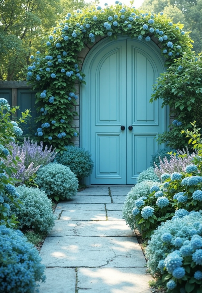 17 Outdoor Colors That Look Amazing with Teal (Your Garden Will Thank You!) - 16. Light Blue