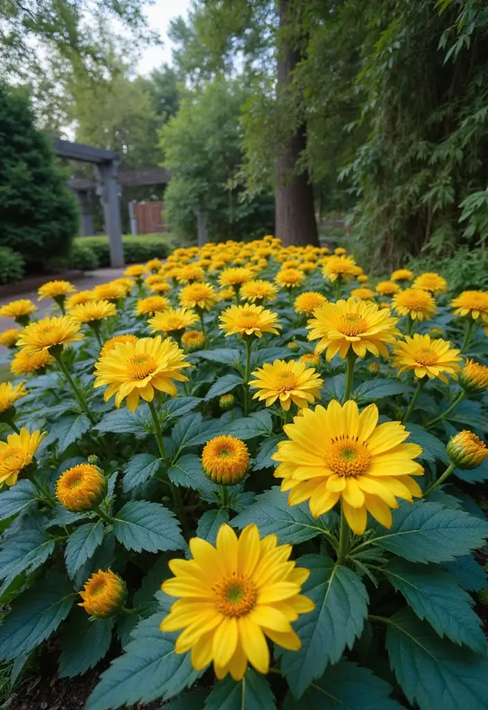 17 Outdoor Colors That Look Amazing with Teal (Your Garden Will Thank You!) - 17. Golden Yellow