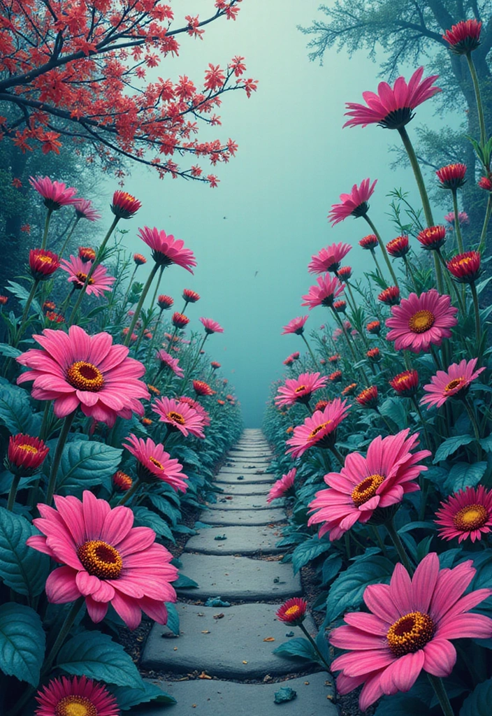 17 Outdoor Colors That Look Amazing with Teal (Your Garden Will Thank You!) - 7. Bold Magenta