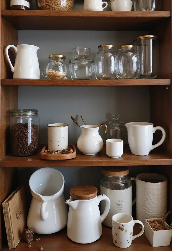 18 Luxury Coffee Bar Ideas That Will Make Your Home Feel Like a Café! - 16. Upscale Accessories