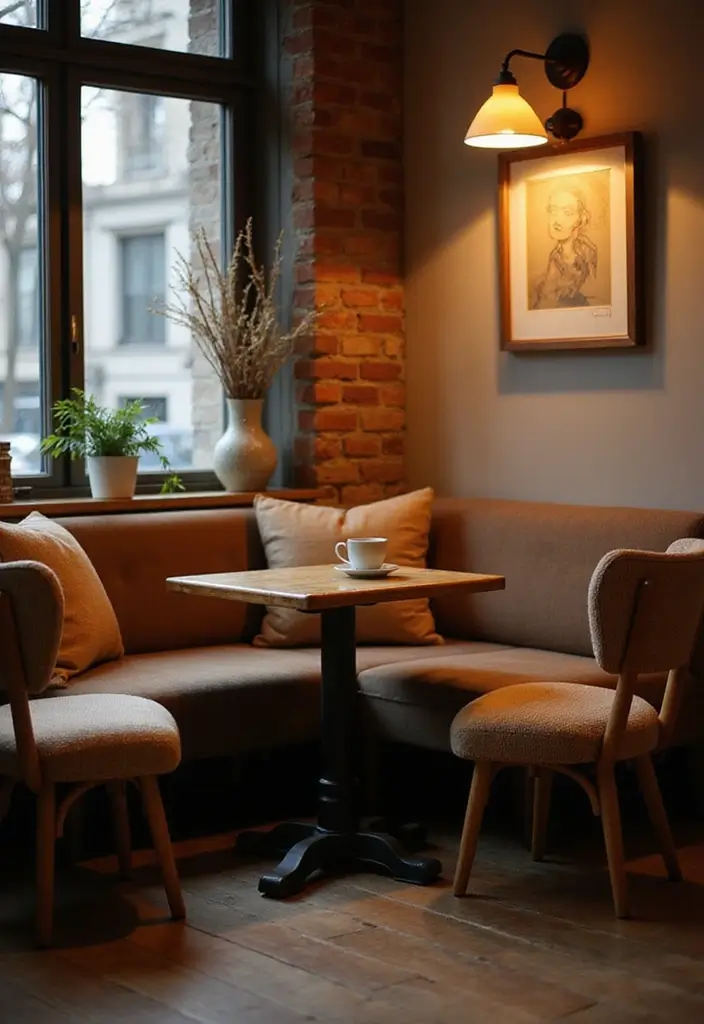 18 Luxury Coffee Bar Ideas That Will Make Your Home Feel Like a Café! - 6. Cozy Nook