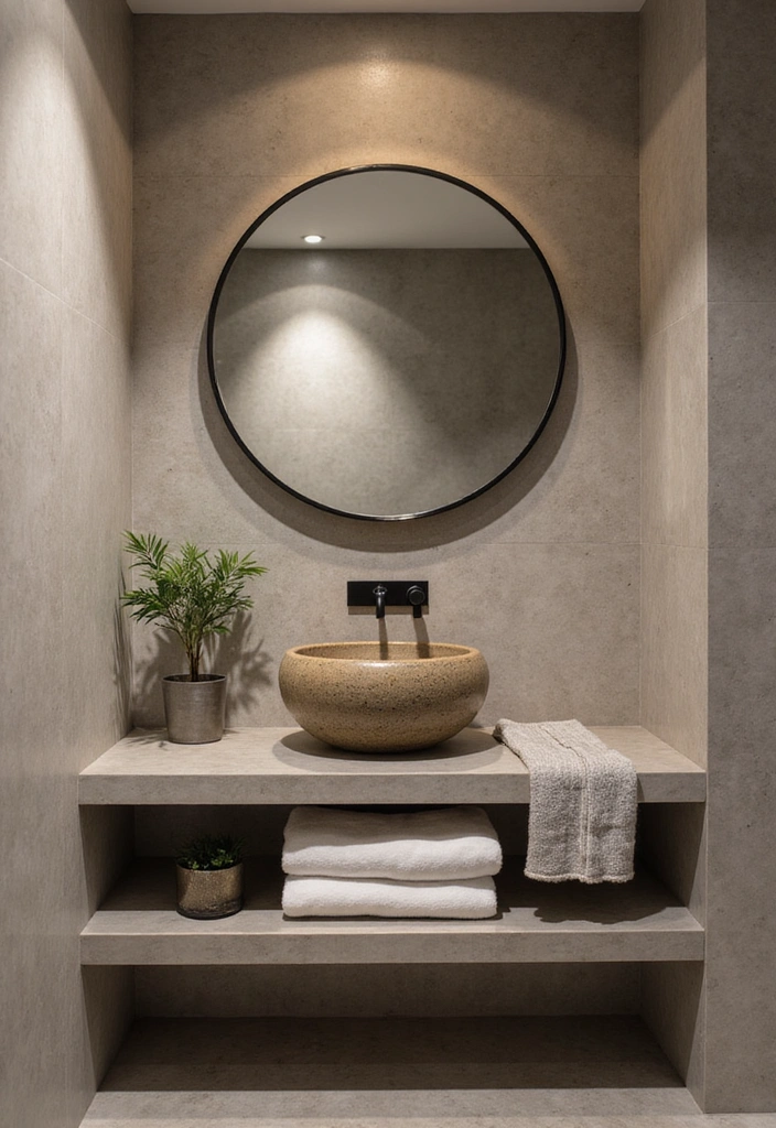 18 Luxury Powder Room Ideas That Will Make You Feel Like Royalty (You Won't Believe #7!) - 10. Unique Sink Designs