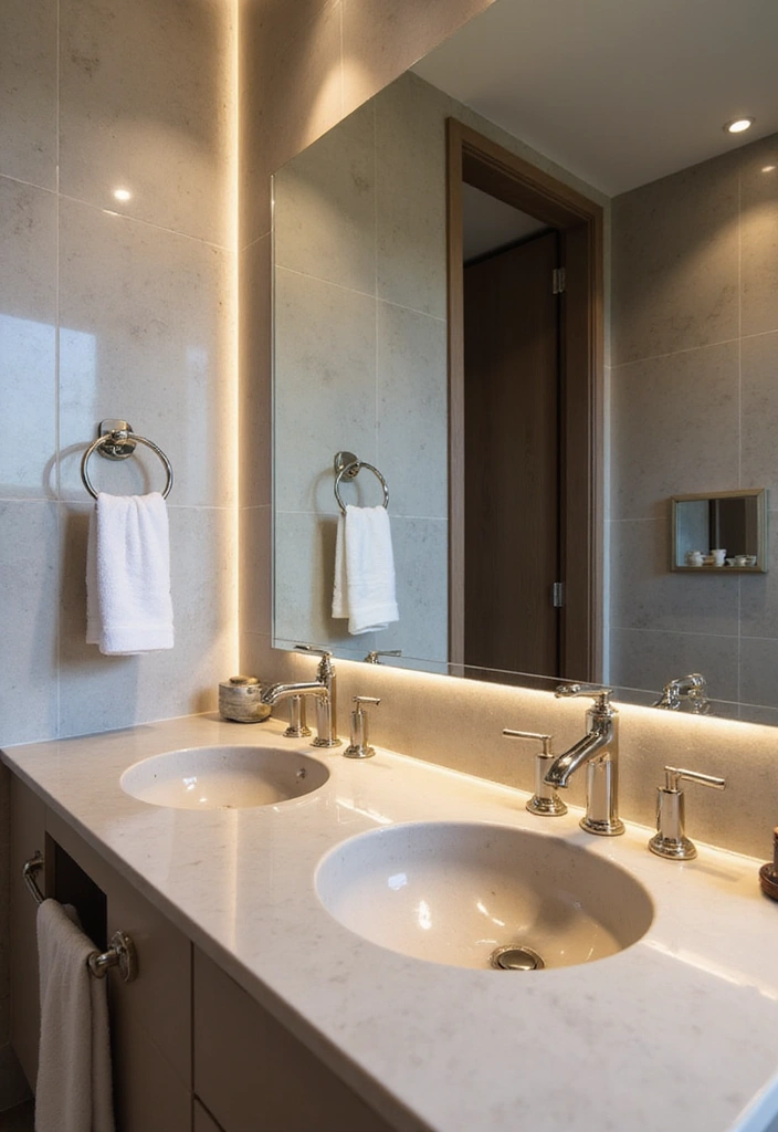 18 Luxury Powder Room Ideas That Will Make You Feel Like Royalty (You Won't Believe #7!) - 14. Elegant Faucets