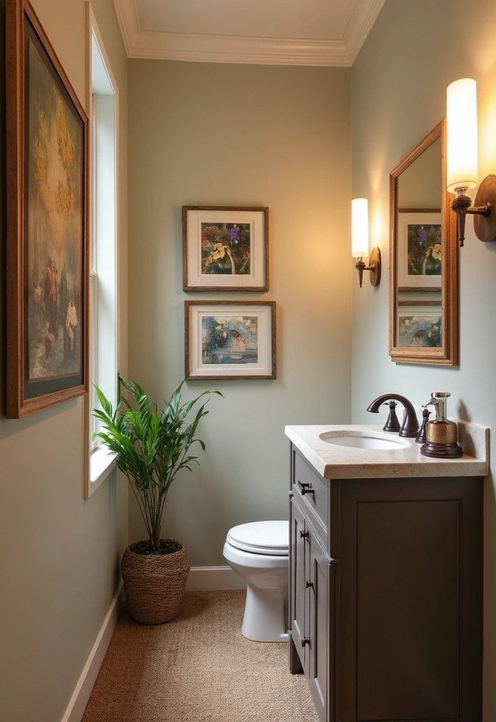 18 Luxury Powder Room Ideas That Will Make You Feel Like Royalty (You Won't Believe #7!) - 16. Personalized Touches