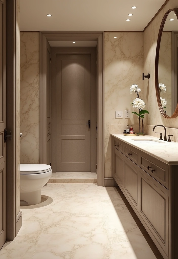 18 Luxury Powder Room Ideas That Will Make You Feel Like Royalty (You Won't Believe #7!) - 18. High-End Finishes