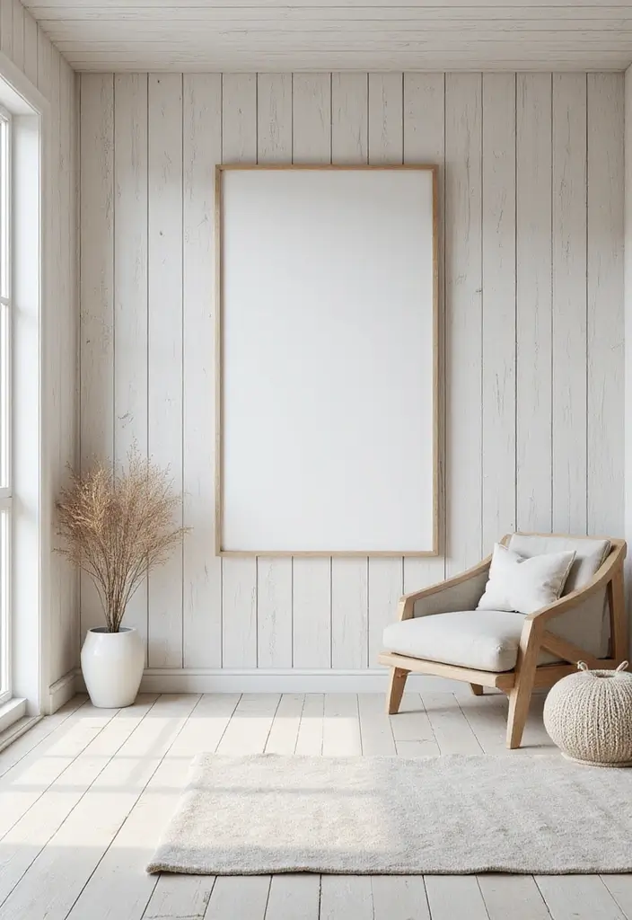 18 Modern Wood Wall Ideas That Will Make Your Home Feel Like a Designer Showroom (#9 Is a Must-See!) - 5. Whitewashed Wood