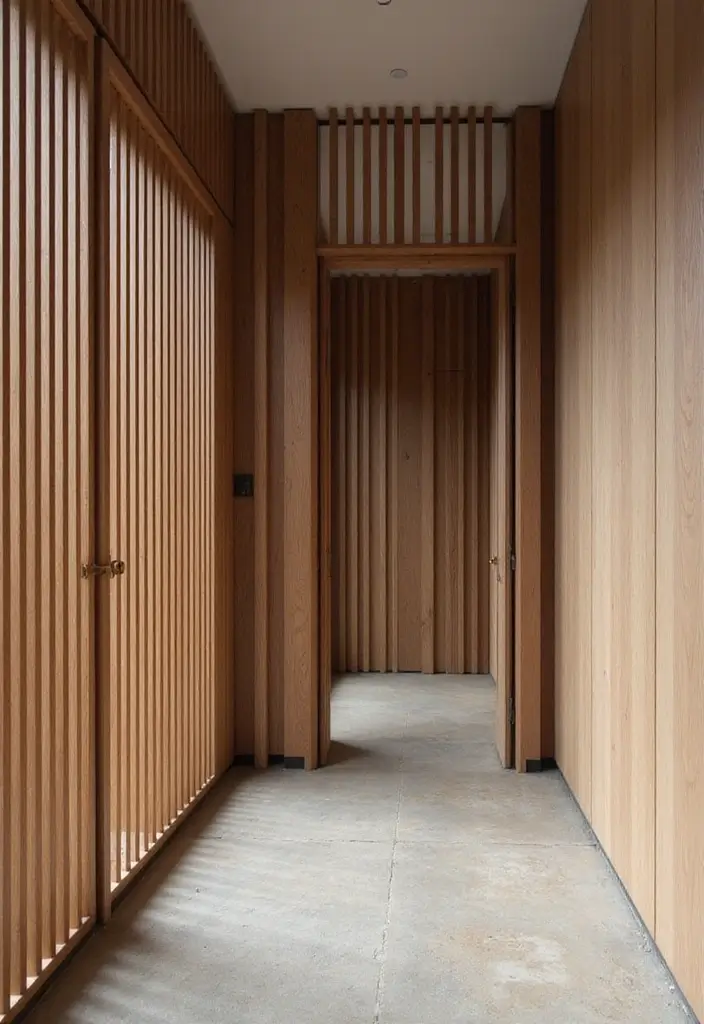 18 Modern Wood Wall Ideas That Will Make Your Home Feel Like a Designer Showroom (#9 Is a Must-See!) - 6. Vertical Slats