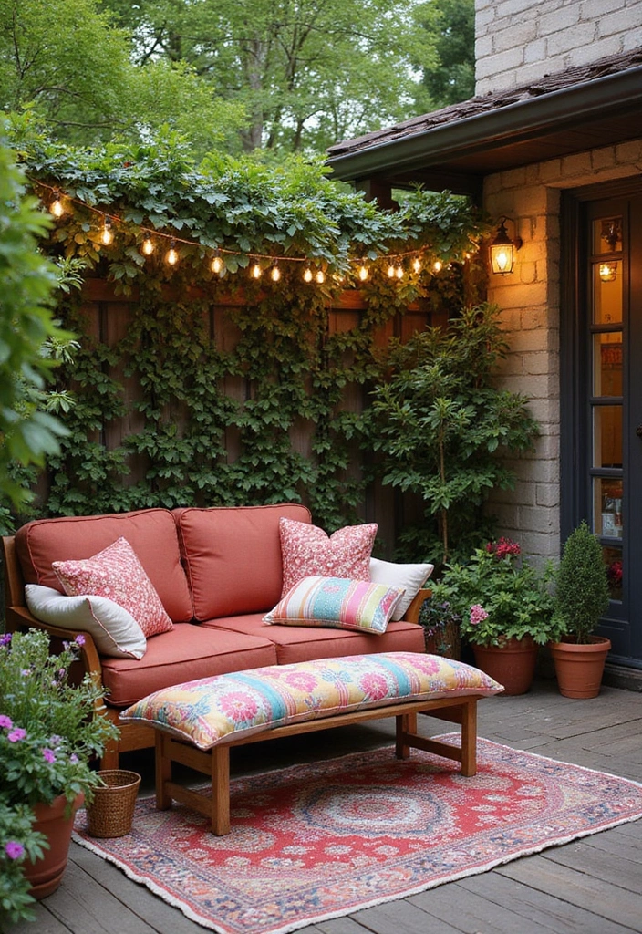 18 Vibrant Spring Accent Decor Ideas That'll Bring Your Home to Life (You Can't Miss #4!) - 7. Cheerful Outdoor Decor