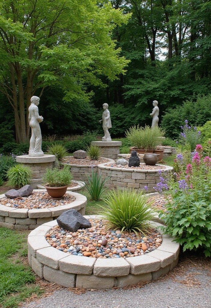 19 Decorative Gabion Features That Will Make Your Garden a Work of Art (See #10!) - 18. Gabion Podiums: Stand Out!