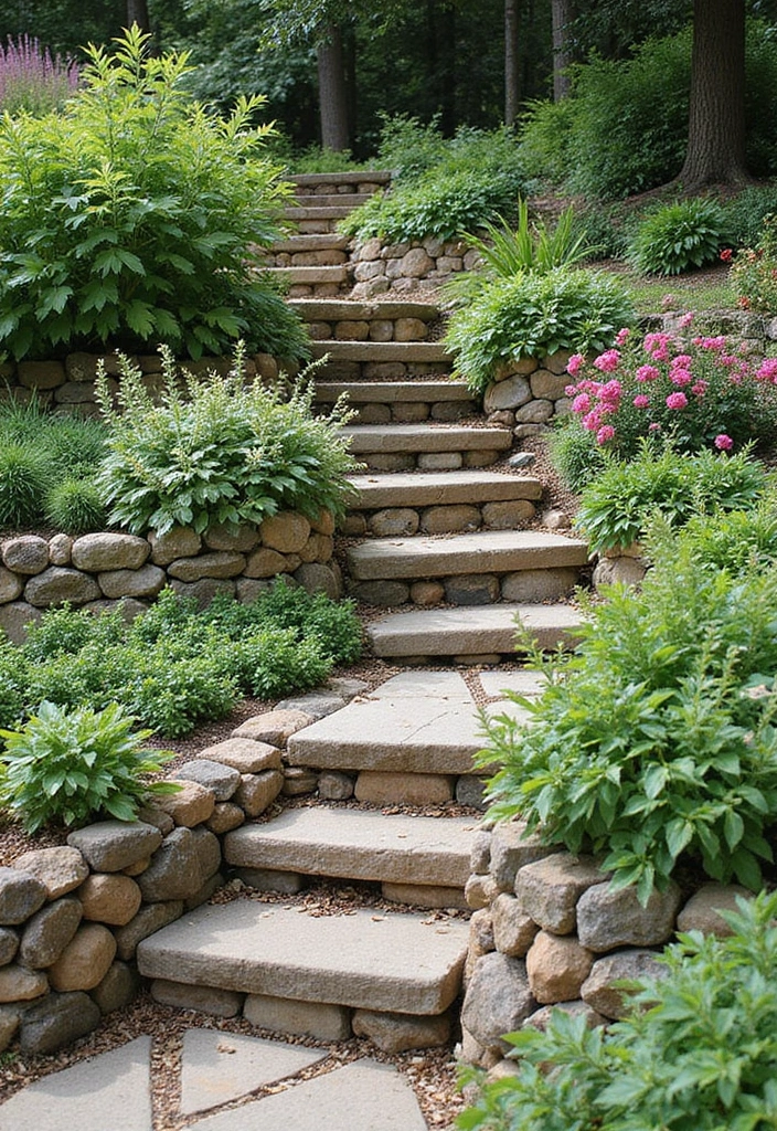 19 Decorative Gabion Features That Will Make Your Garden a Work of Art (See #10!) - 7. Retaining Walls with Style: Functionality Meets Design