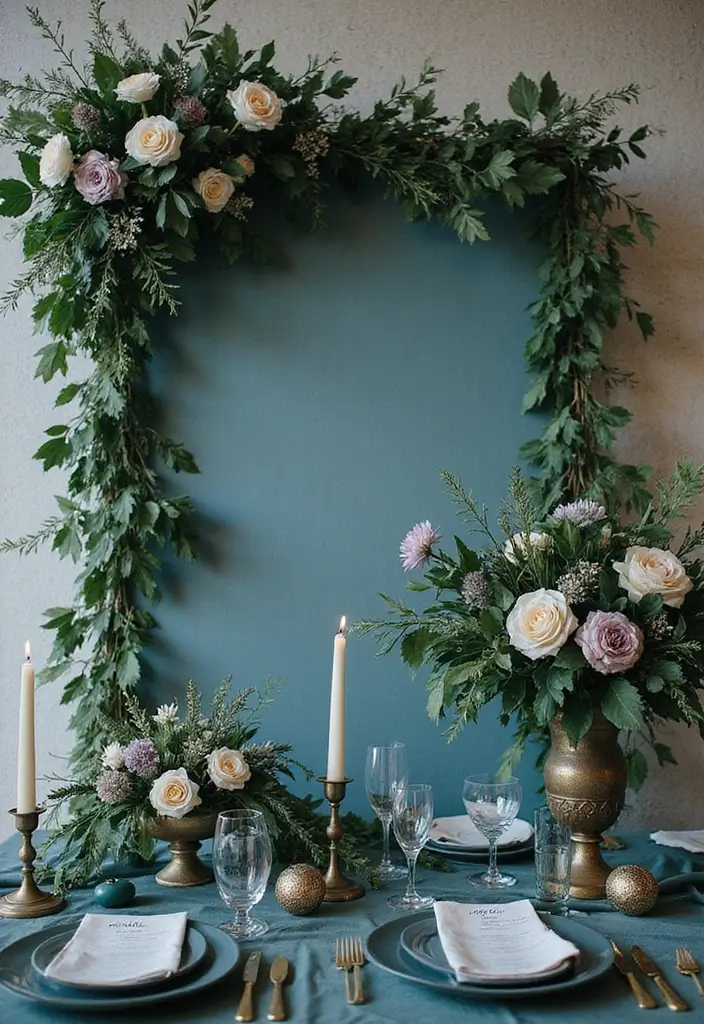 19 Gorgeous Wedding Color Schemes That Will Elevate Your Teal Theme (Don’t Miss #11!) - 15. Charcoal and Teal: Sleek Sophistication