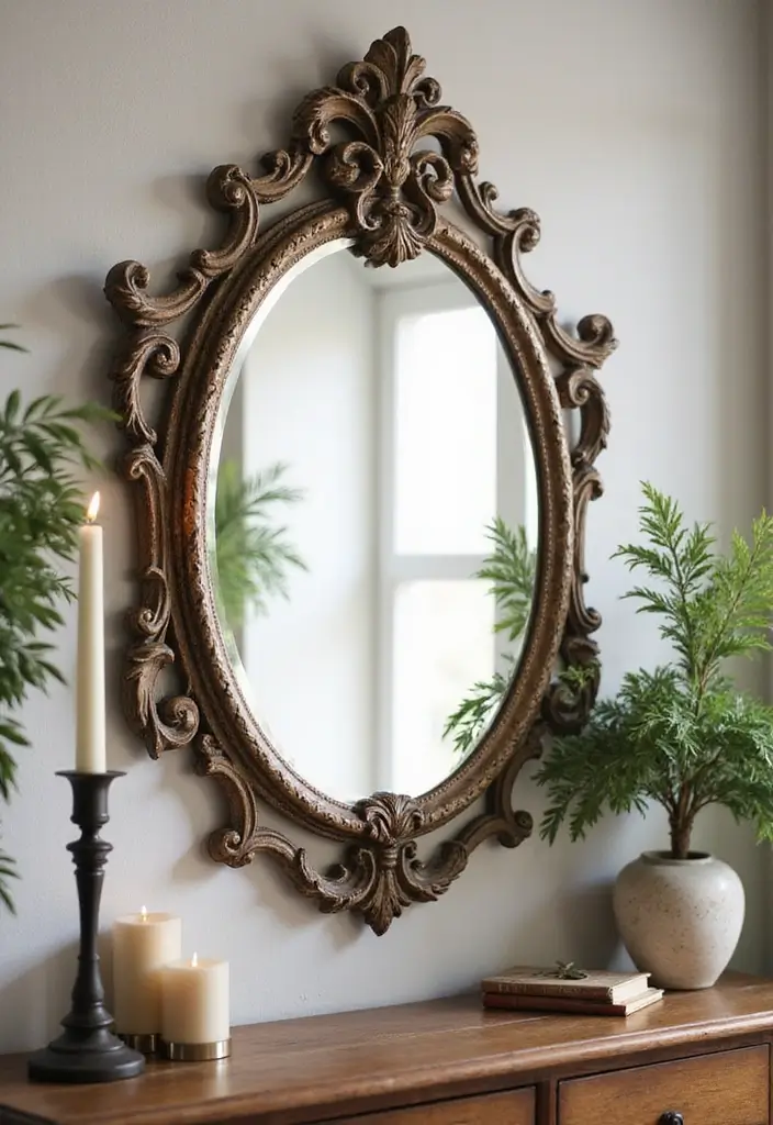 19 Incredible Thrift Store Finds That'll Elevate Your Vintage Home Decor Game (#15 is Unbelievable!) - 3. Antique Mirrors