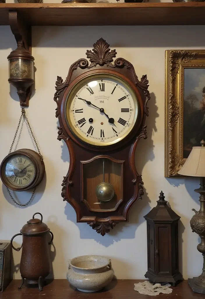 19 Incredible Thrift Store Finds That'll Elevate Your Vintage Home Decor Game (#15 is Unbelievable!) - 7. Unique Wall Clocks