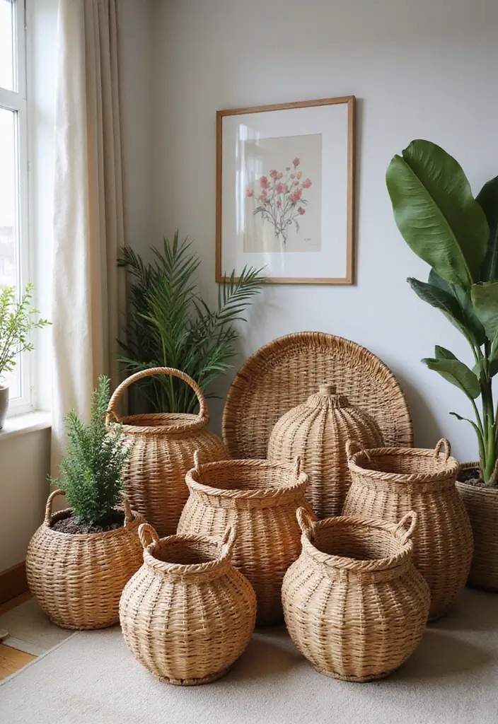 19 Incredible Thrift Store Finds That'll Elevate Your Vintage Home Decor Game (#15 is Unbelievable!) - 8. Wicker Baskets